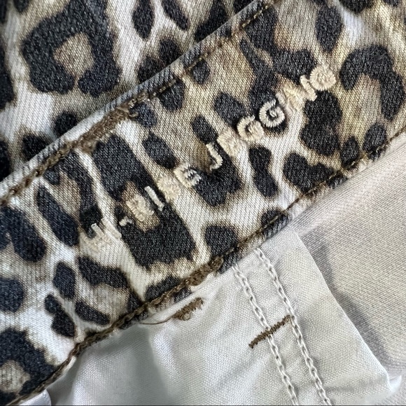 AE American Eagle Outfitters Leopard Print Jeans High Rise Jegging Plus Size 24 - Picture 8 of 11